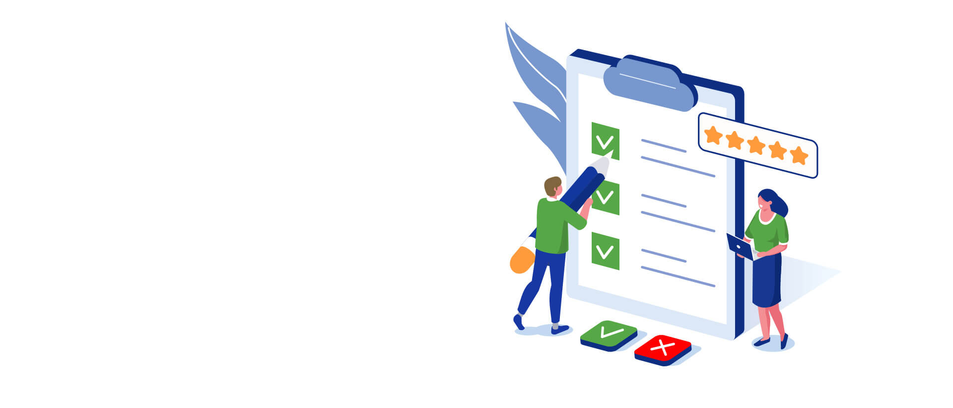 The Survey Results slide